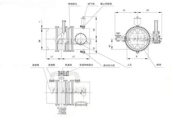 水輪機(jī)專(zhuān)用成套蝶閥(圖2)